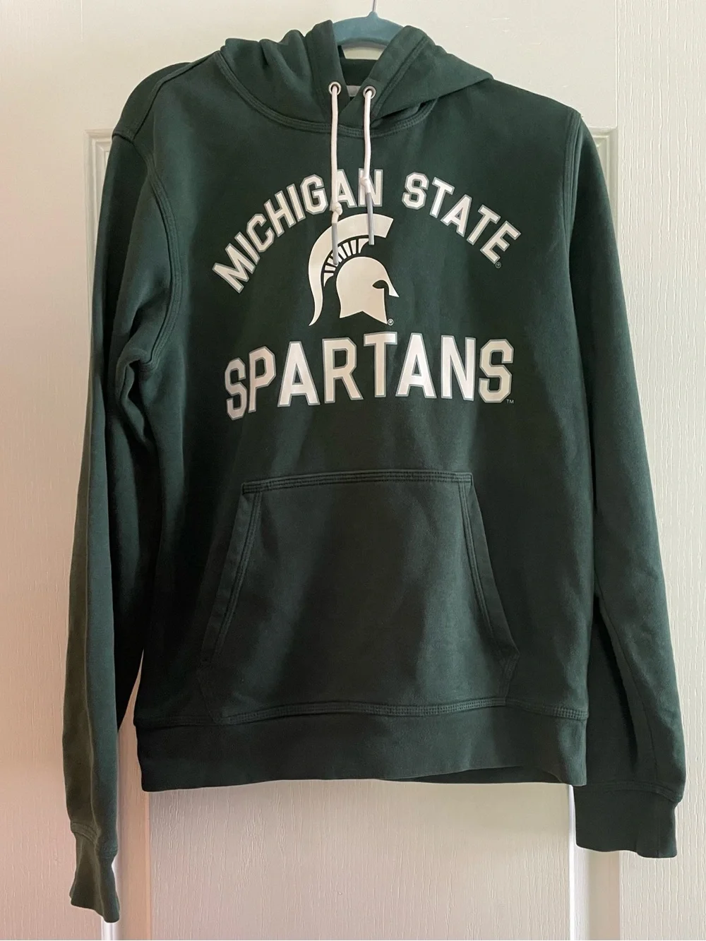 Nike Michigan State Spartans MSU Pullover Hoodie Sweatshirt Green Men’s Size S